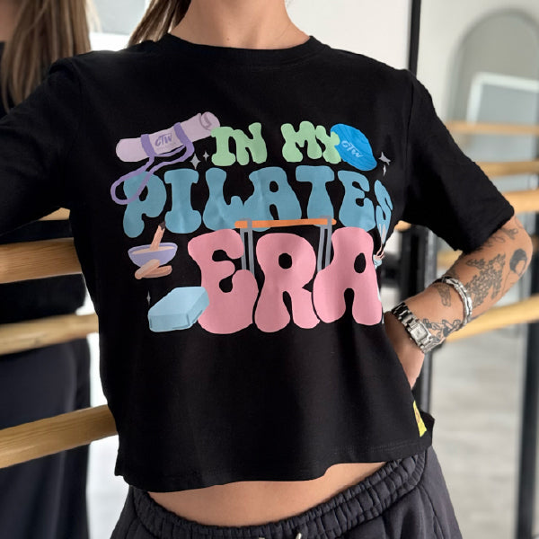 CROP TOP "IN MY PILATES ERA"