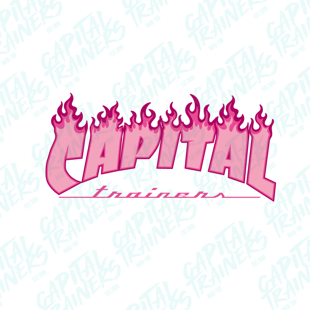 CROP TOP "FUEGOTE ROSA"