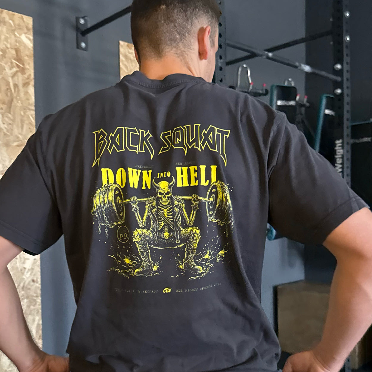 OVERSIZE VINTAGE "Back Squat"