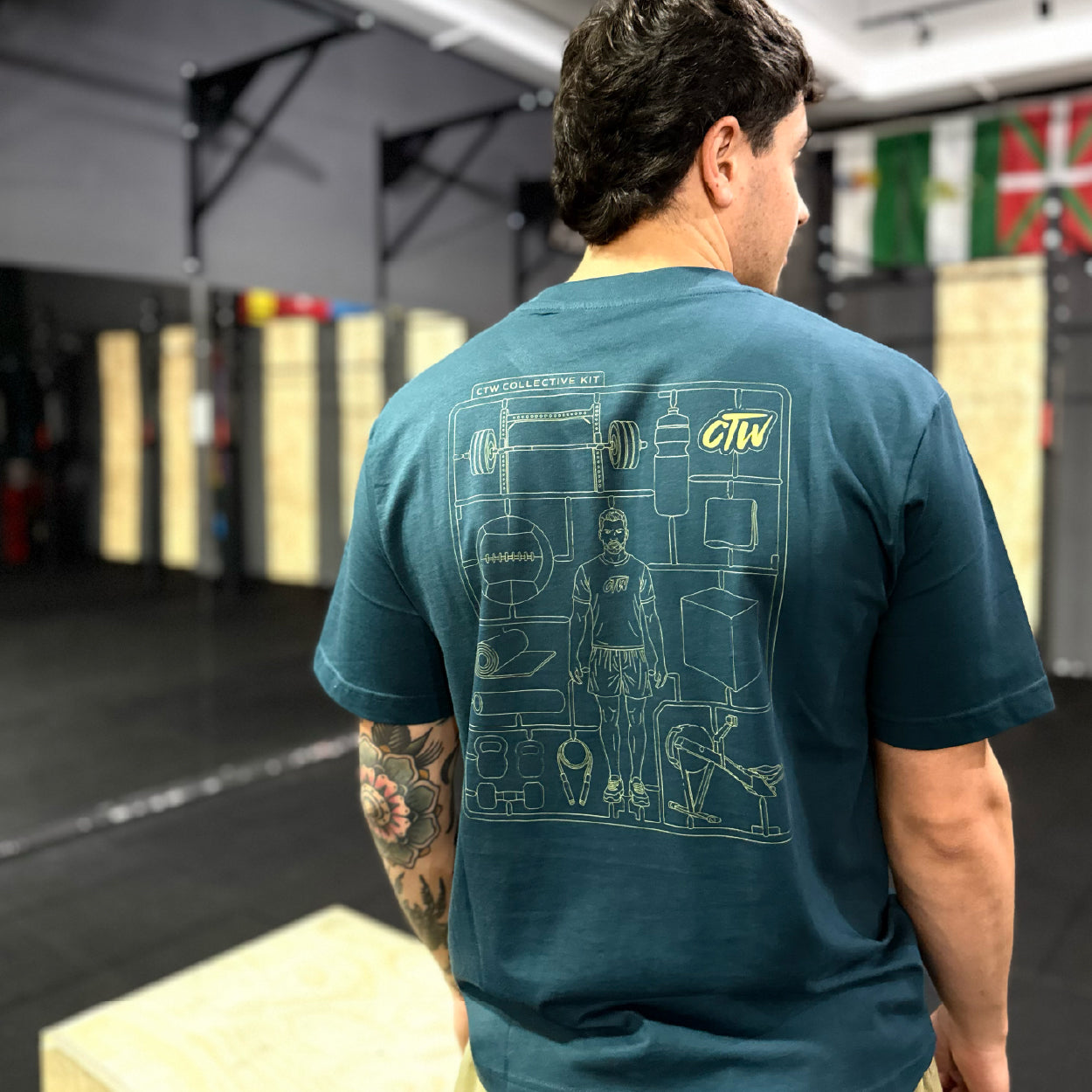 OVERSIZE "MEN'S CROSSKIT"