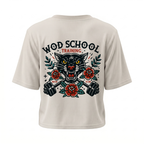 CROP TOP "WOD SCHOOL"