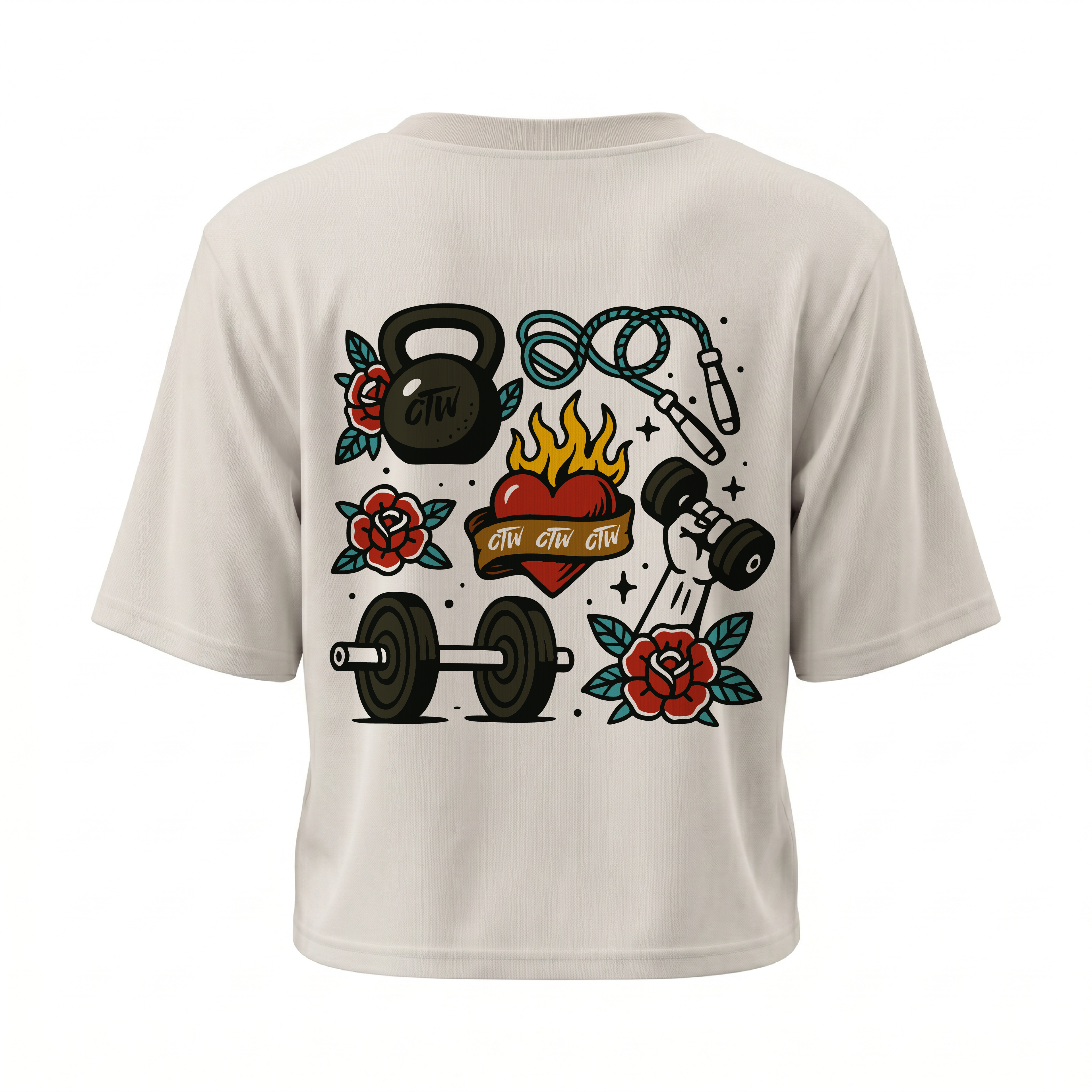 CROP TOP "SAGRADO CORAZÓN"