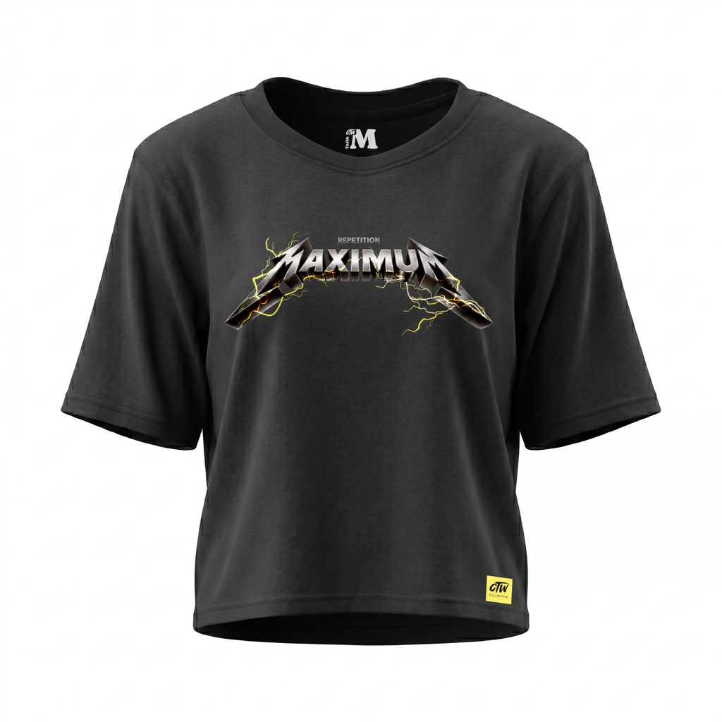 CROP TOP "Repetition Maximum"