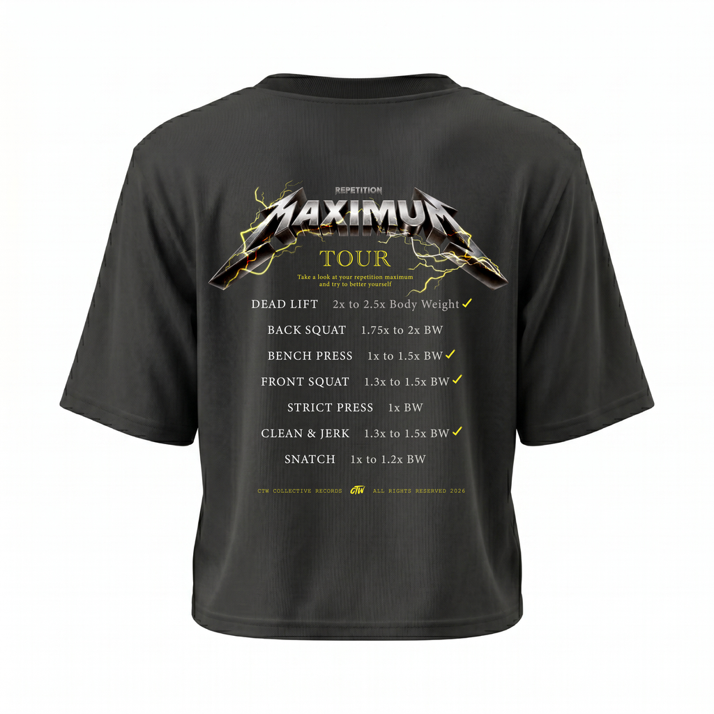 CROP TOP "Repetition Maximum"
