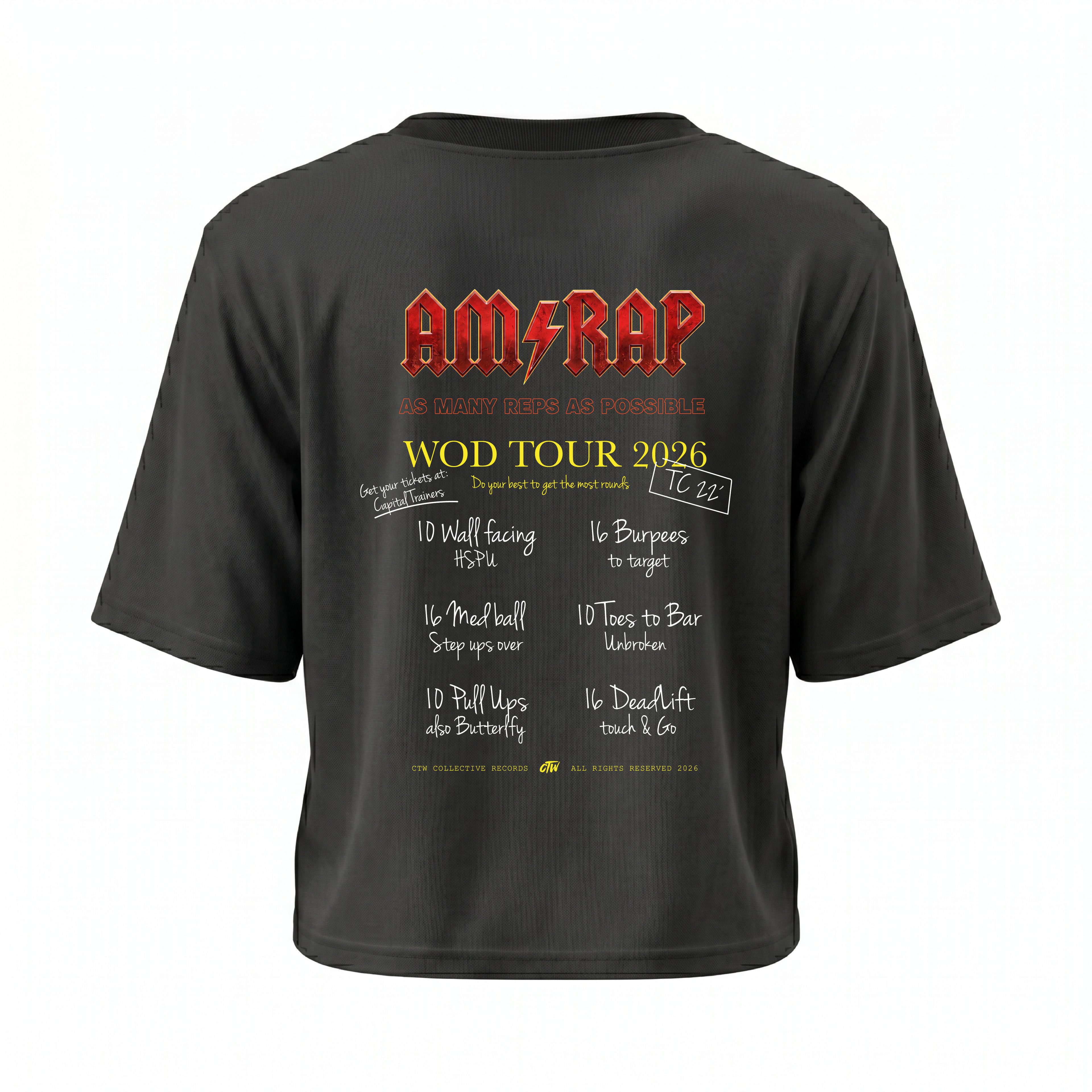 CROP TOP "Am Rap"
