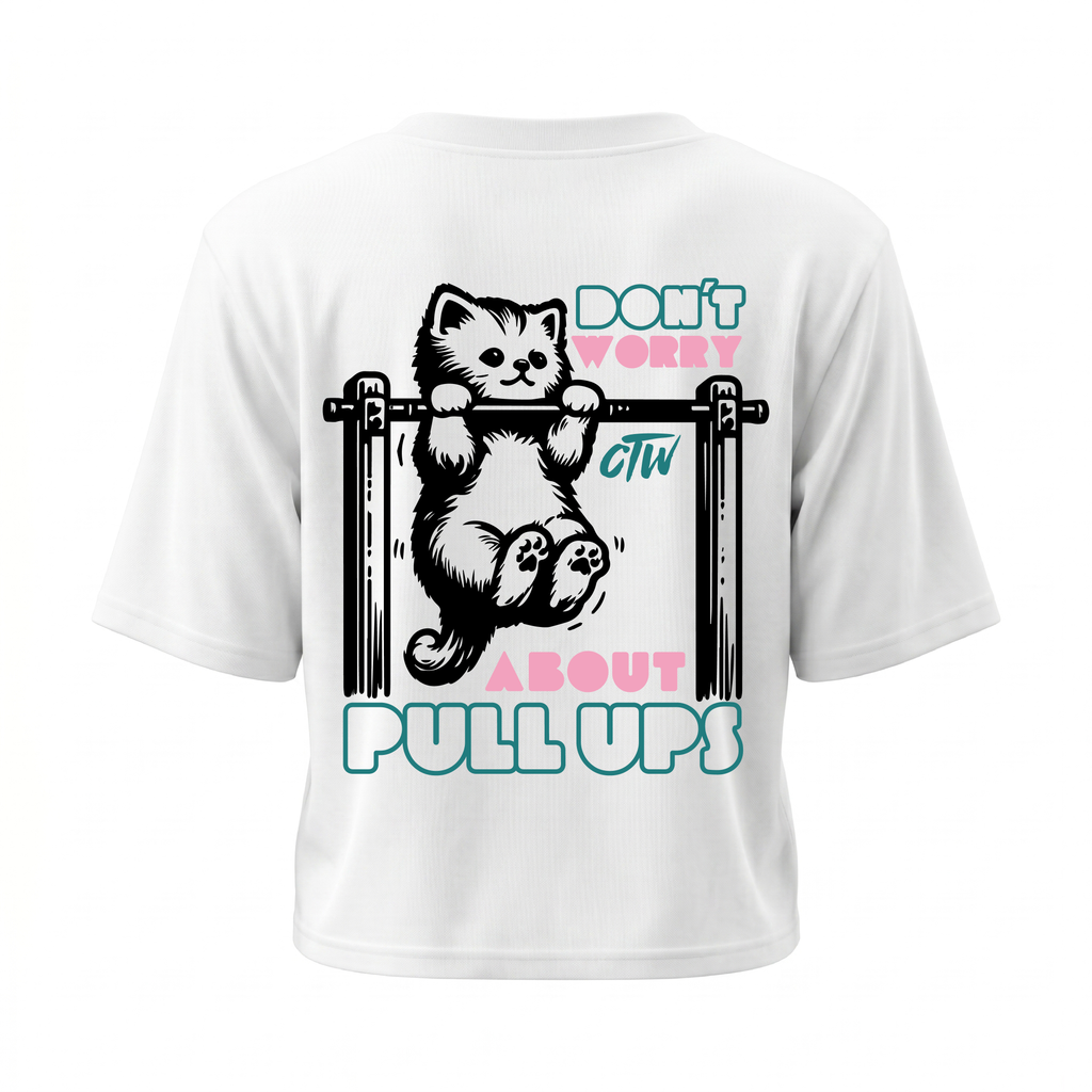 CROP TOP "DON'T WORRY"