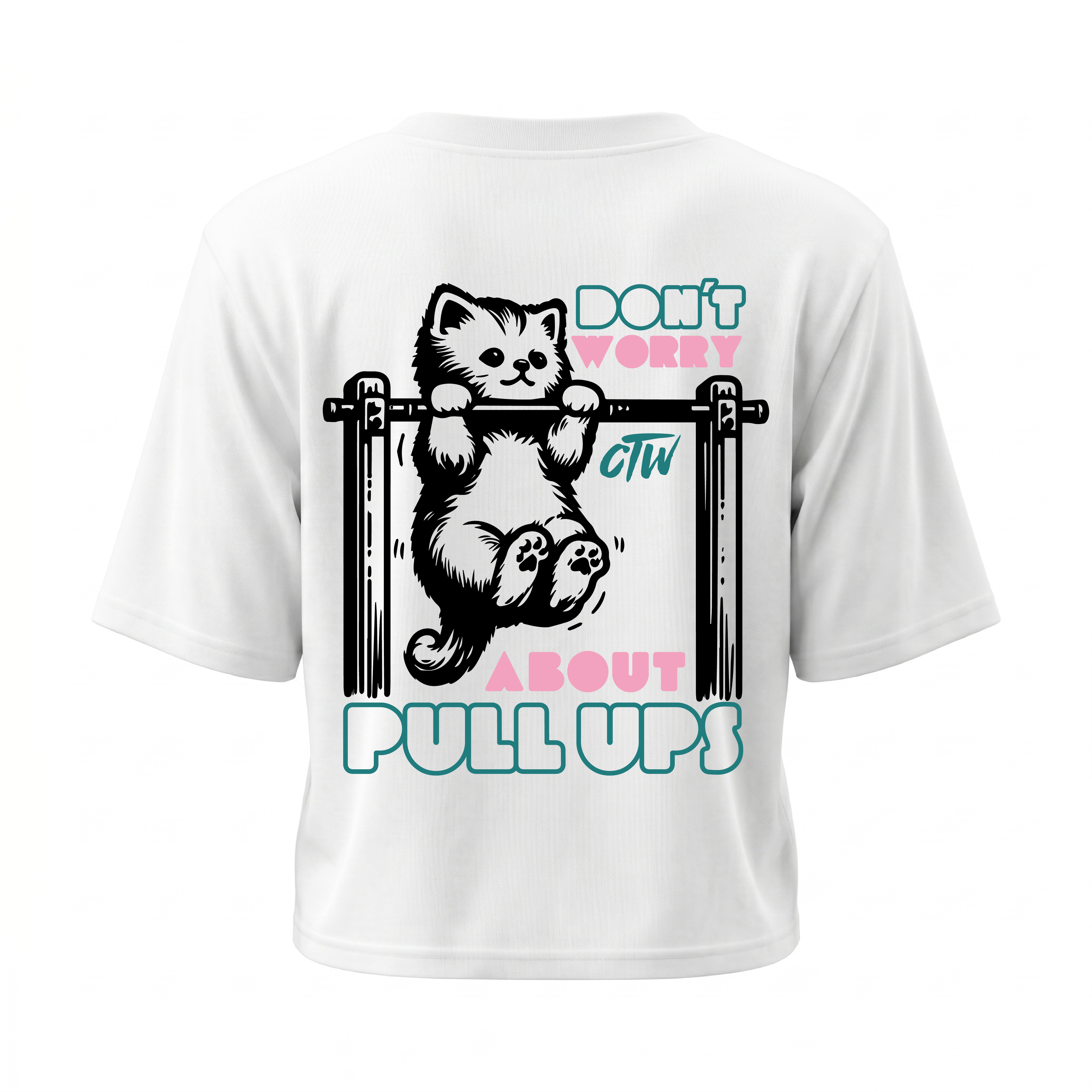 CROP TOP "DON'T WORRY"