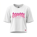 CROP TOP "FUEGOTE ROSA"