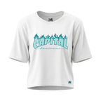 CROP TOP "FUEGOTE AZUL"