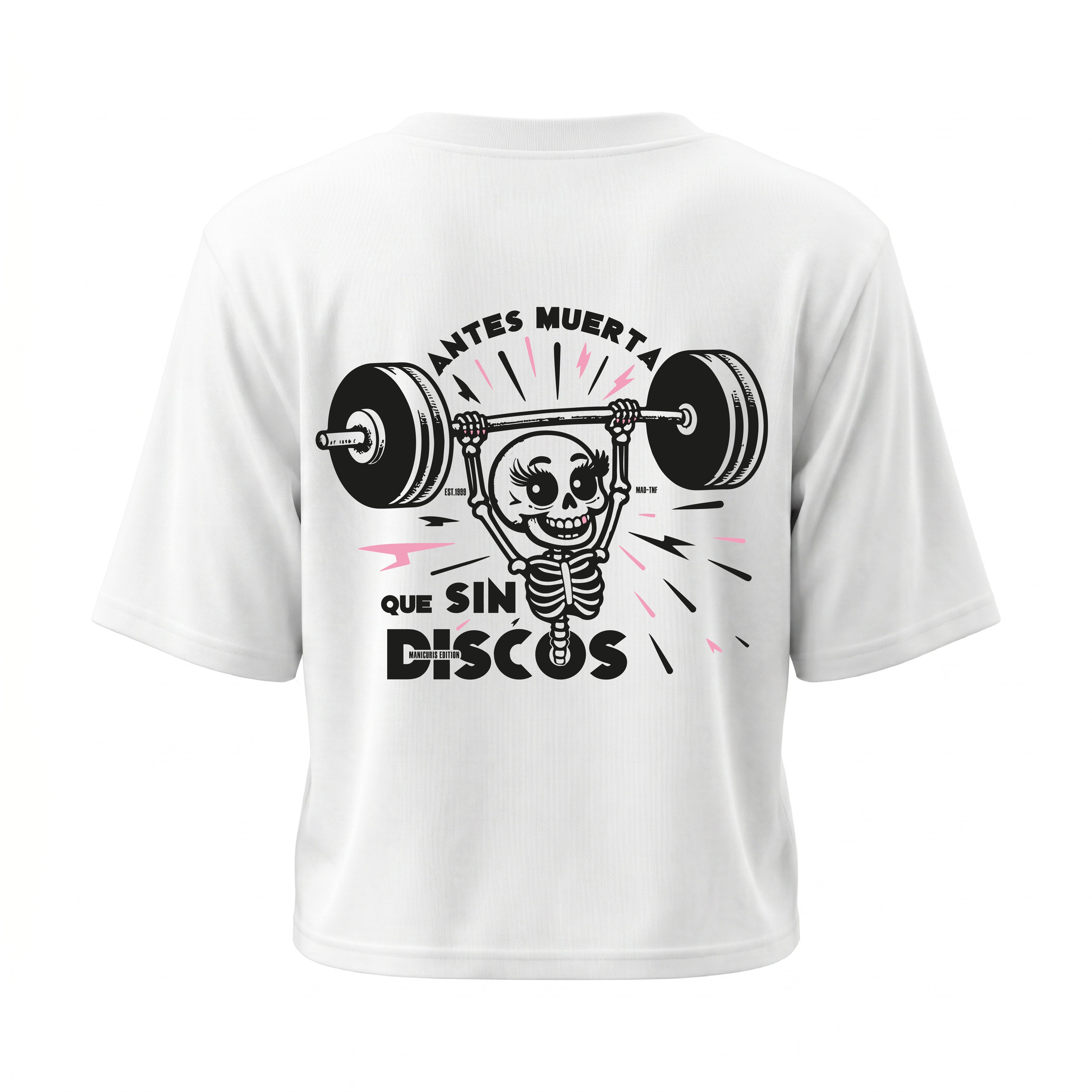 CROP TOP "ANTES MUERTA"
