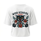 CROP TOP "WOD SCHOOL"