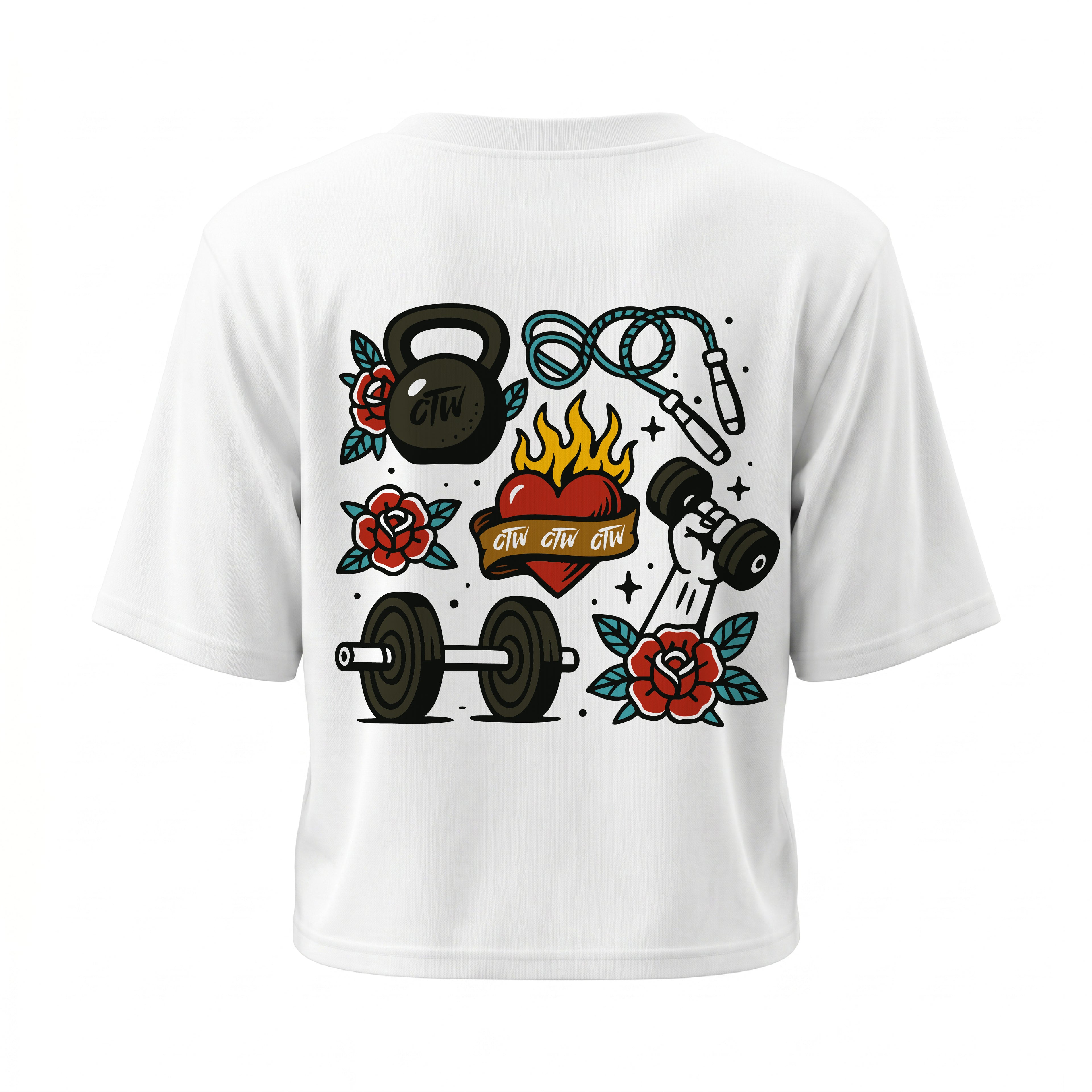 CROP TOP "SAGRADO CORAZÓN"