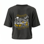 CROP TOP "BURPEES TILL THE END"