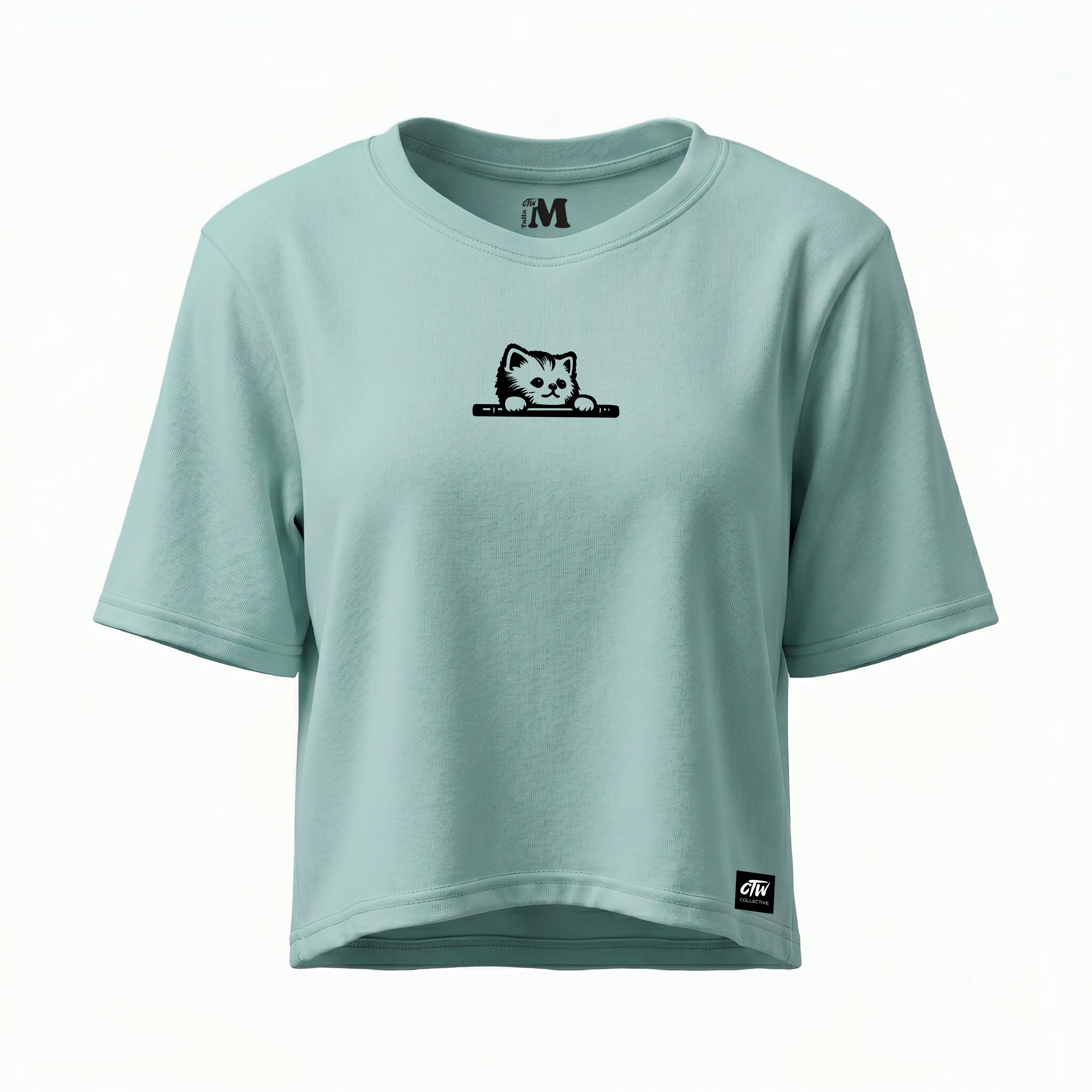 CROP TOP "DON'T WORRY"