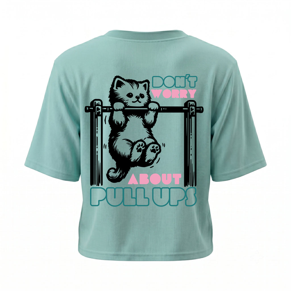 CROP TOP "DON'T WORRY"