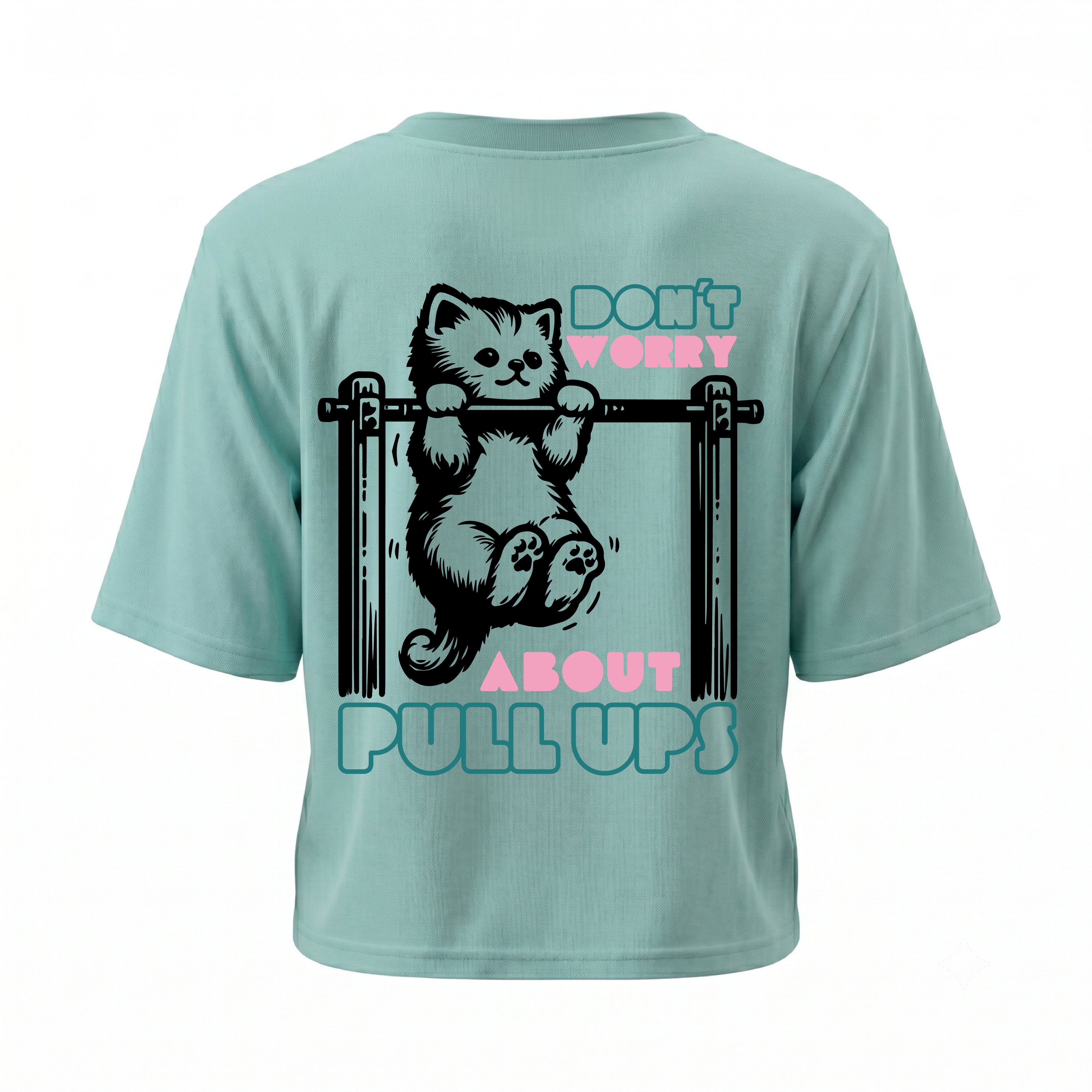CROP TOP "DON'T WORRY"
