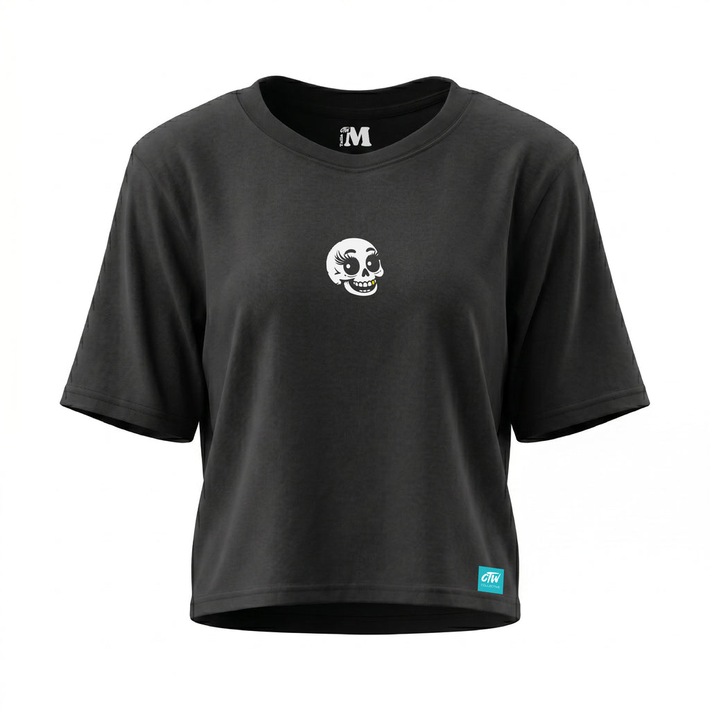 CROP TOP "ANTES MUERTA"