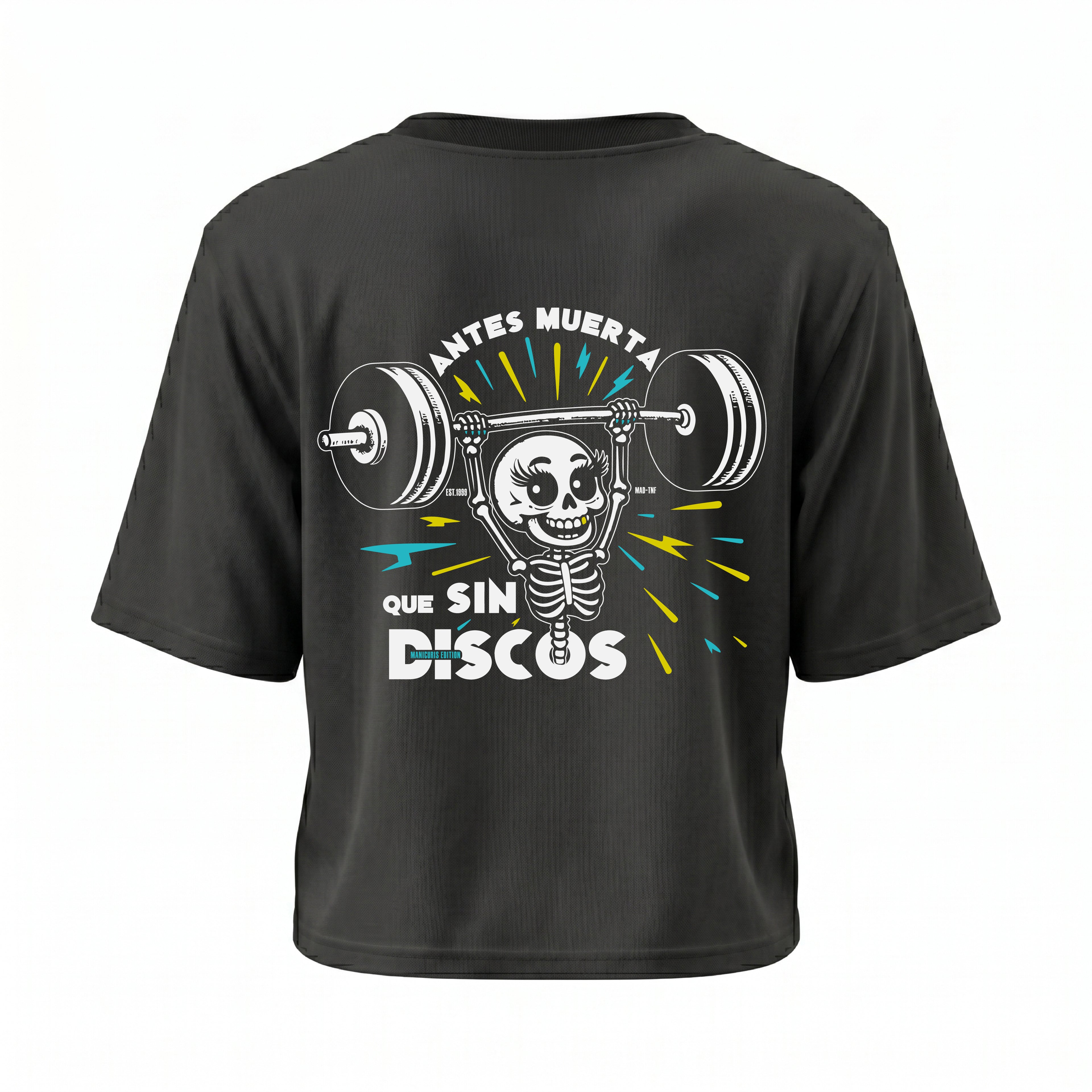 CROP TOP "ANTES MUERTA"
