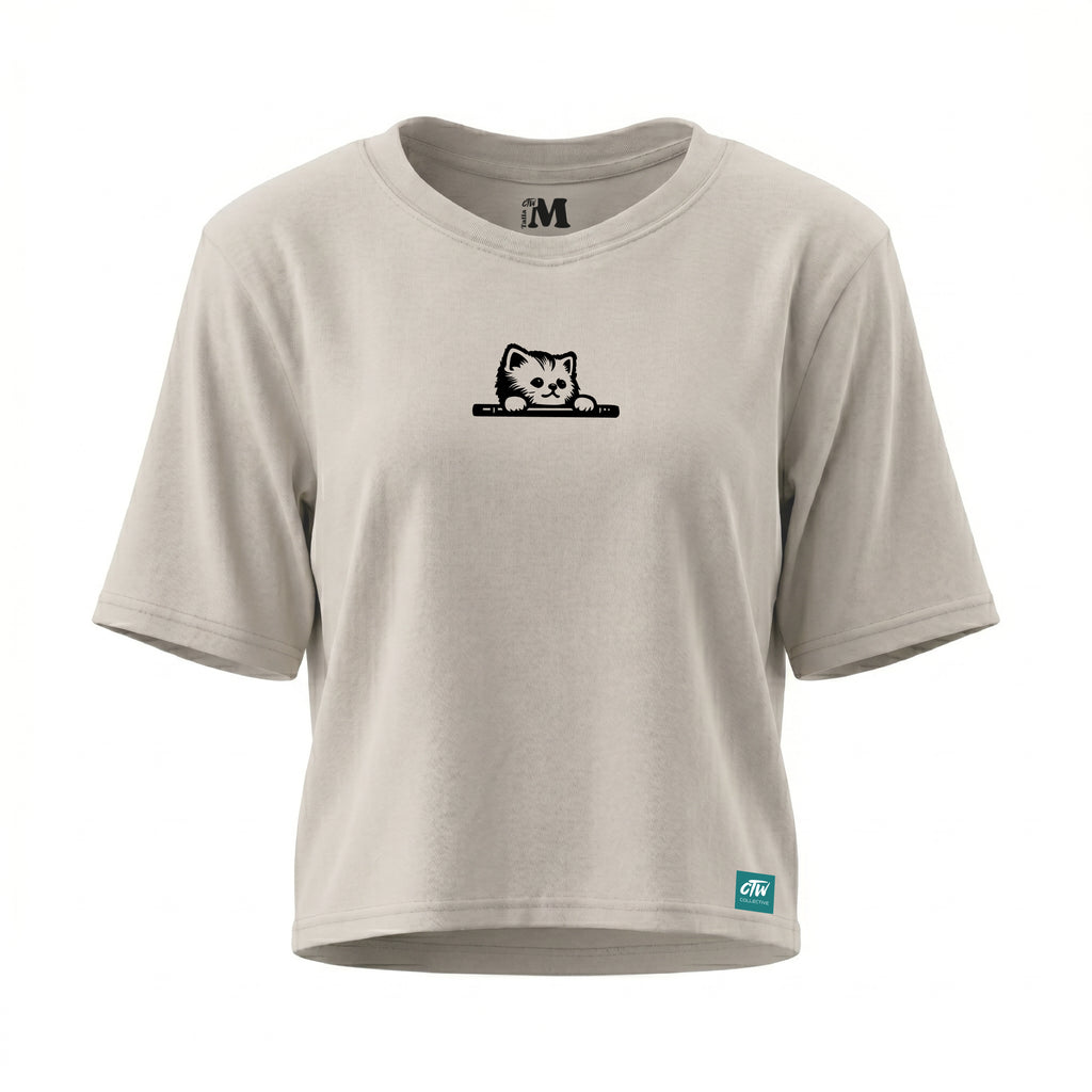 CROP TOP "DON'T WORRY"