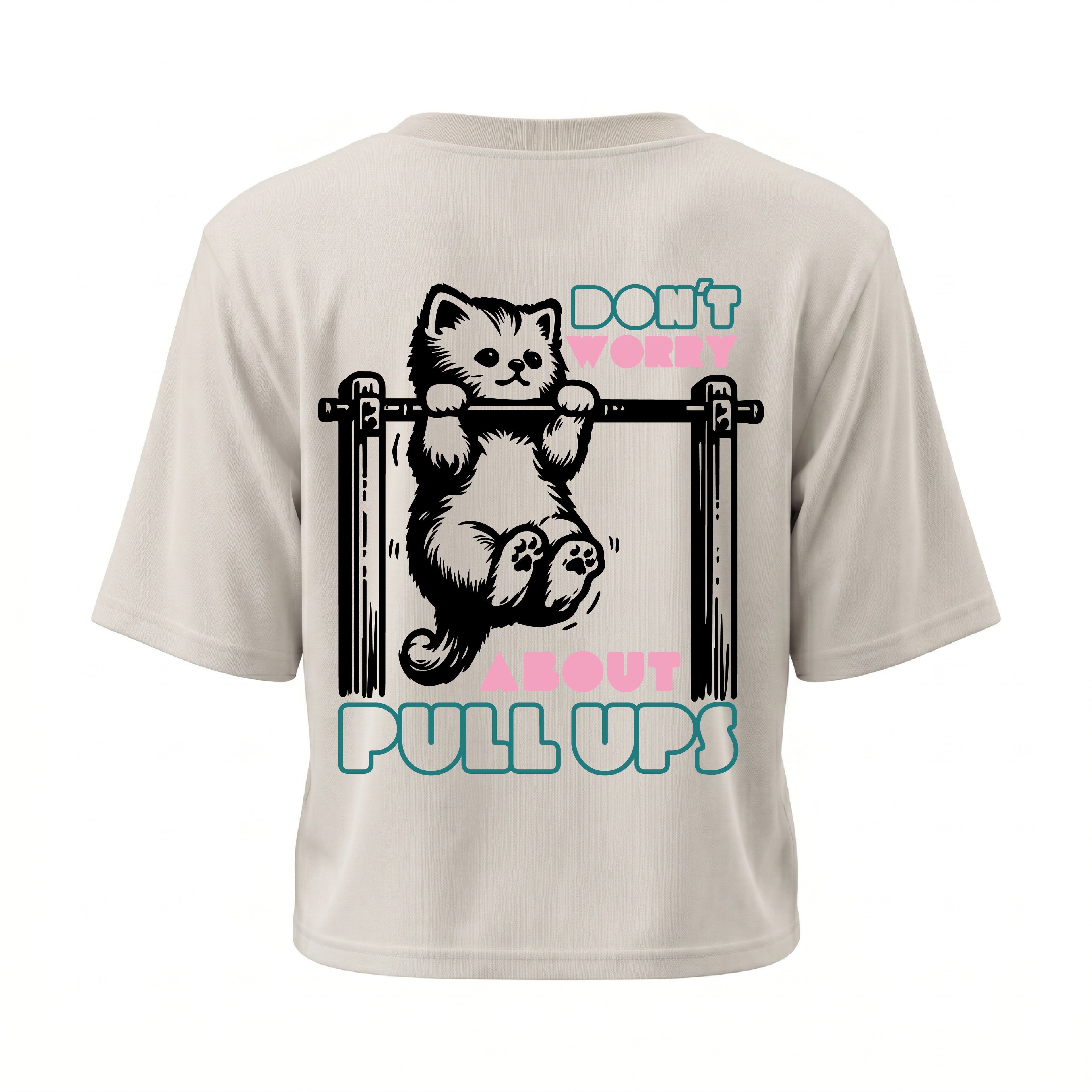 CROP TOP "DON'T WORRY"