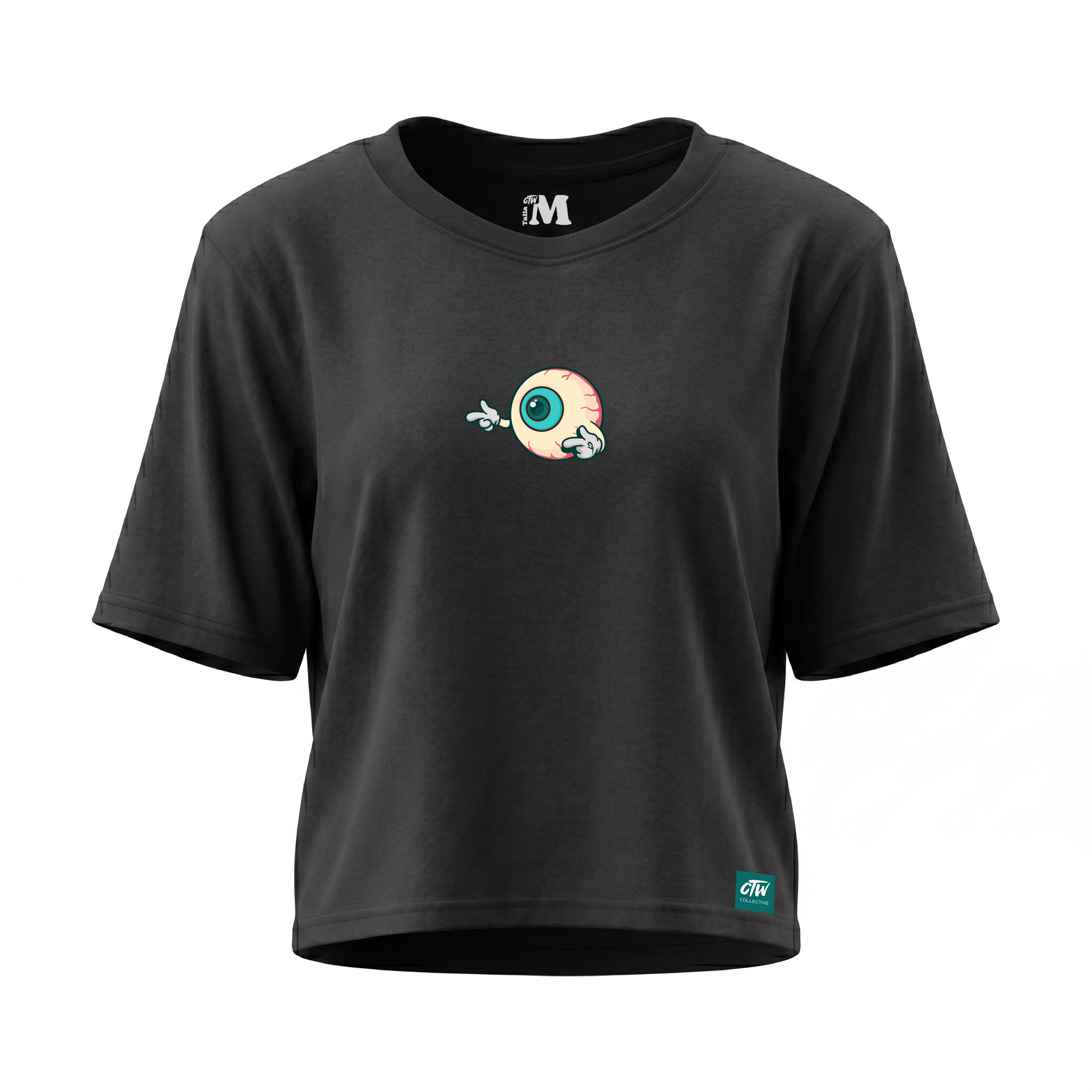 CROP TOP "TE VEO"