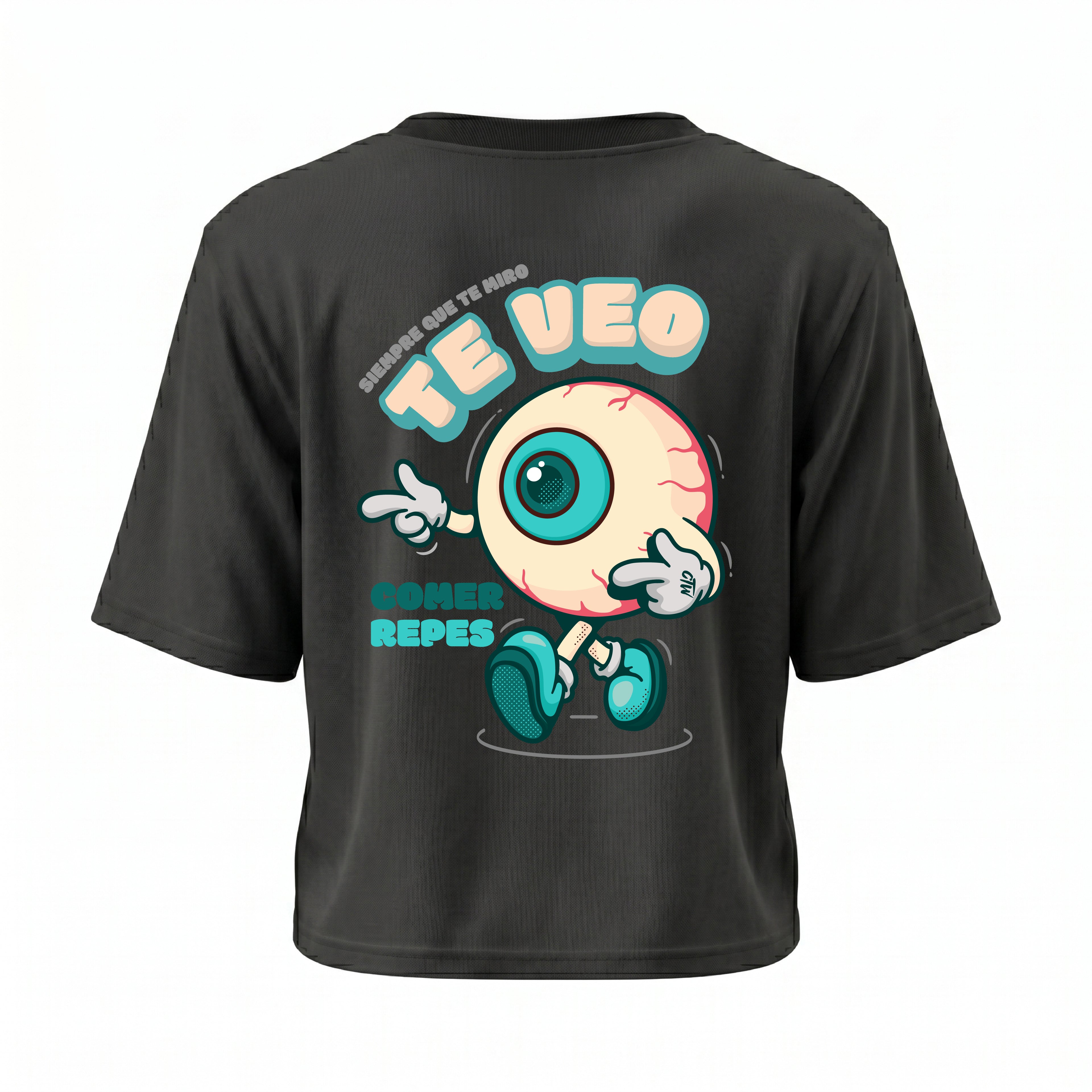 CROP TOP "TE VEO"
