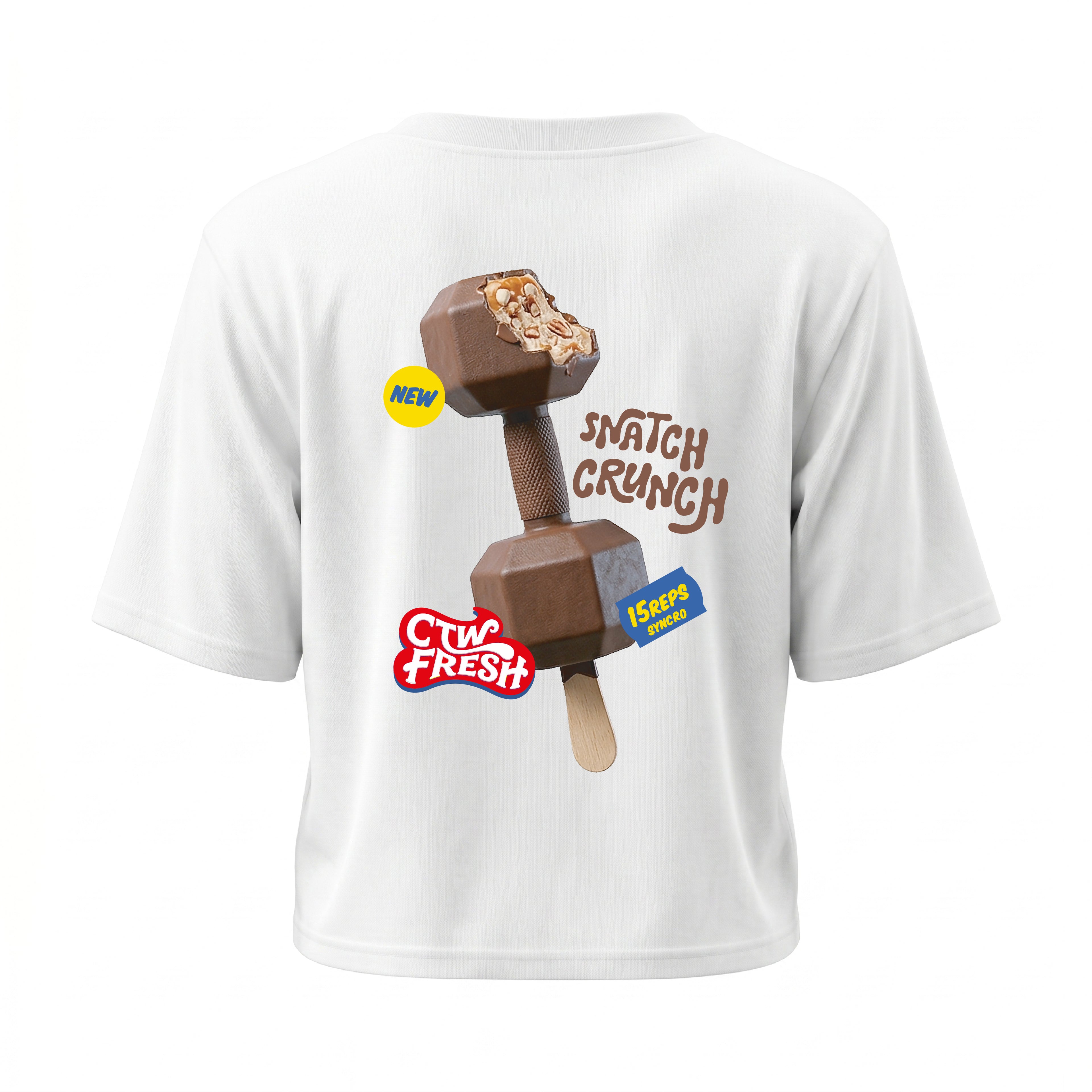 CROP TOP "SNATCH CRUNCH"