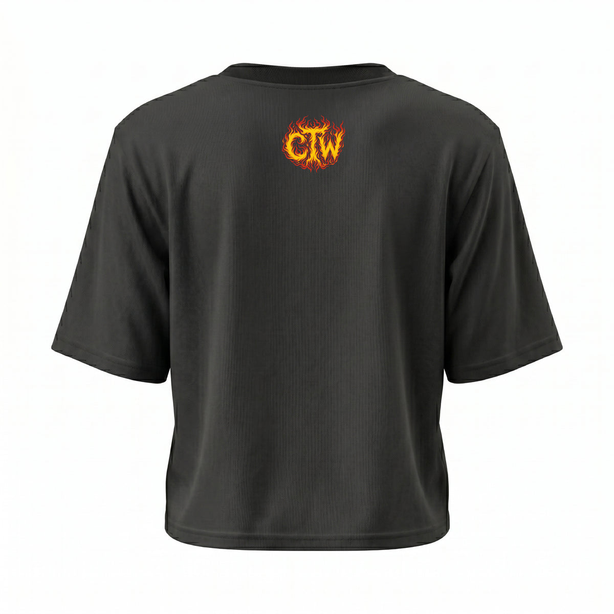 CROP TOP "ENJOY THE WOD FLAMES" ORIGINAL