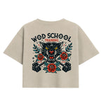 CROP TOP "WOD SCHOOL"