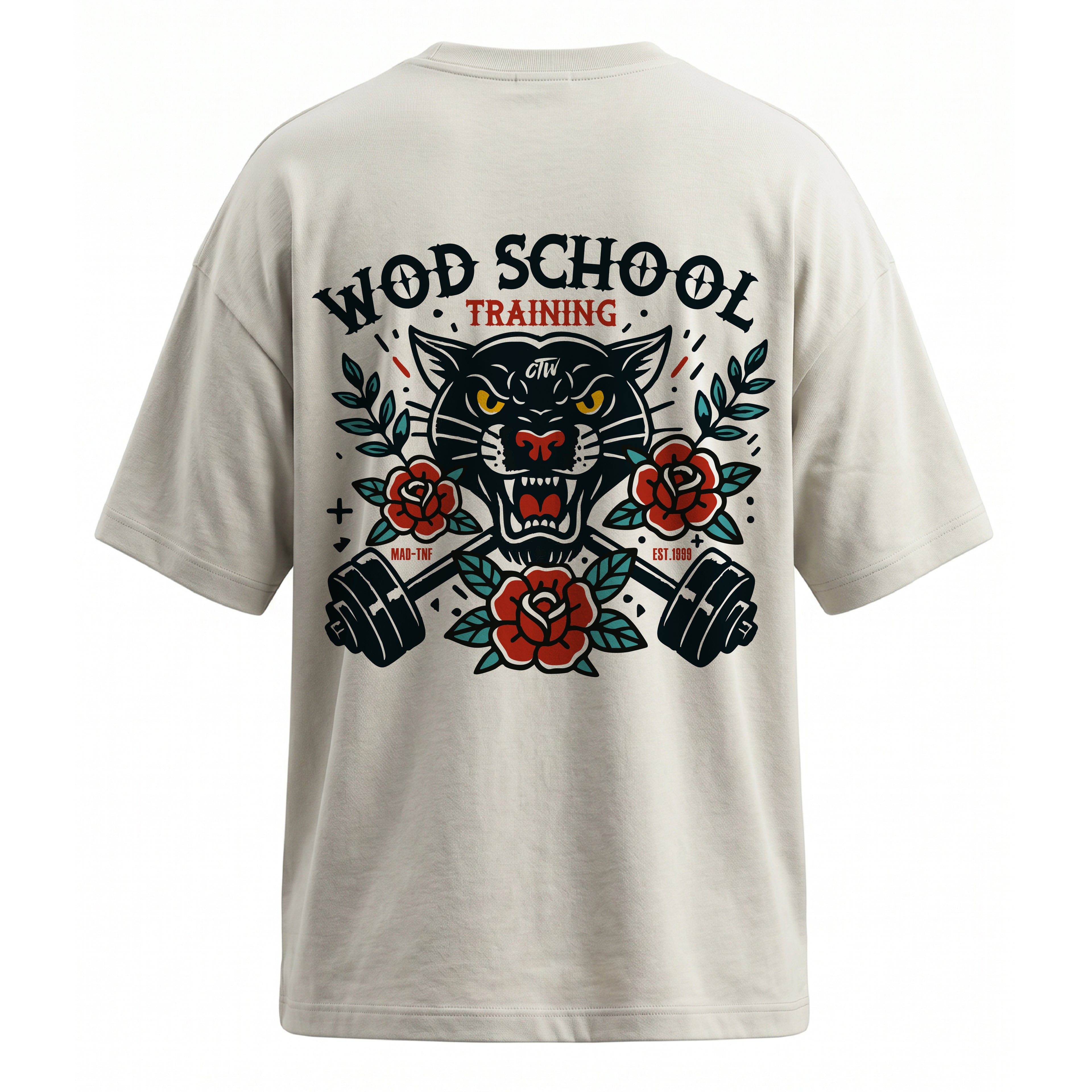 OVERSIZE "WOD SCHOOL"