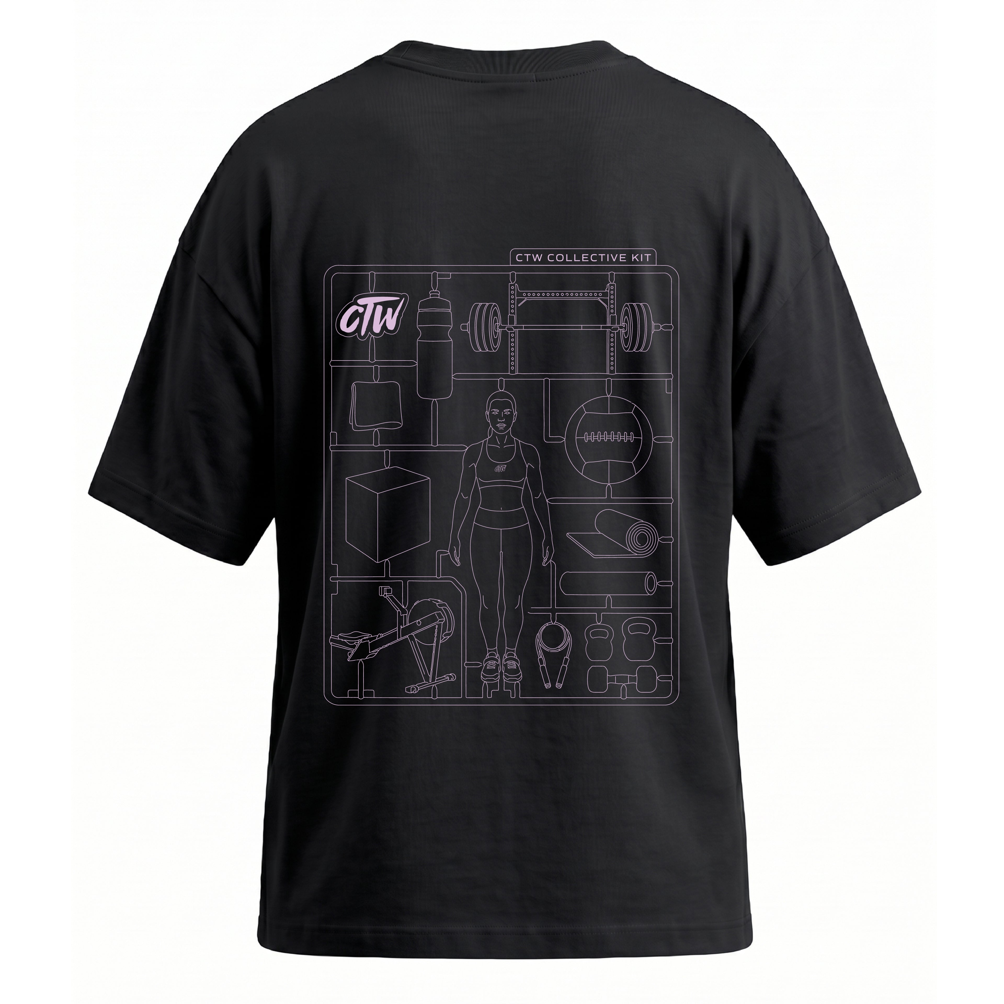 OVERSIZE "WOMEN'S CROSSKIT"