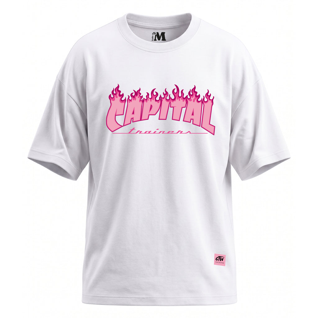 OVERSIZE "FUEGOTE ROSA"