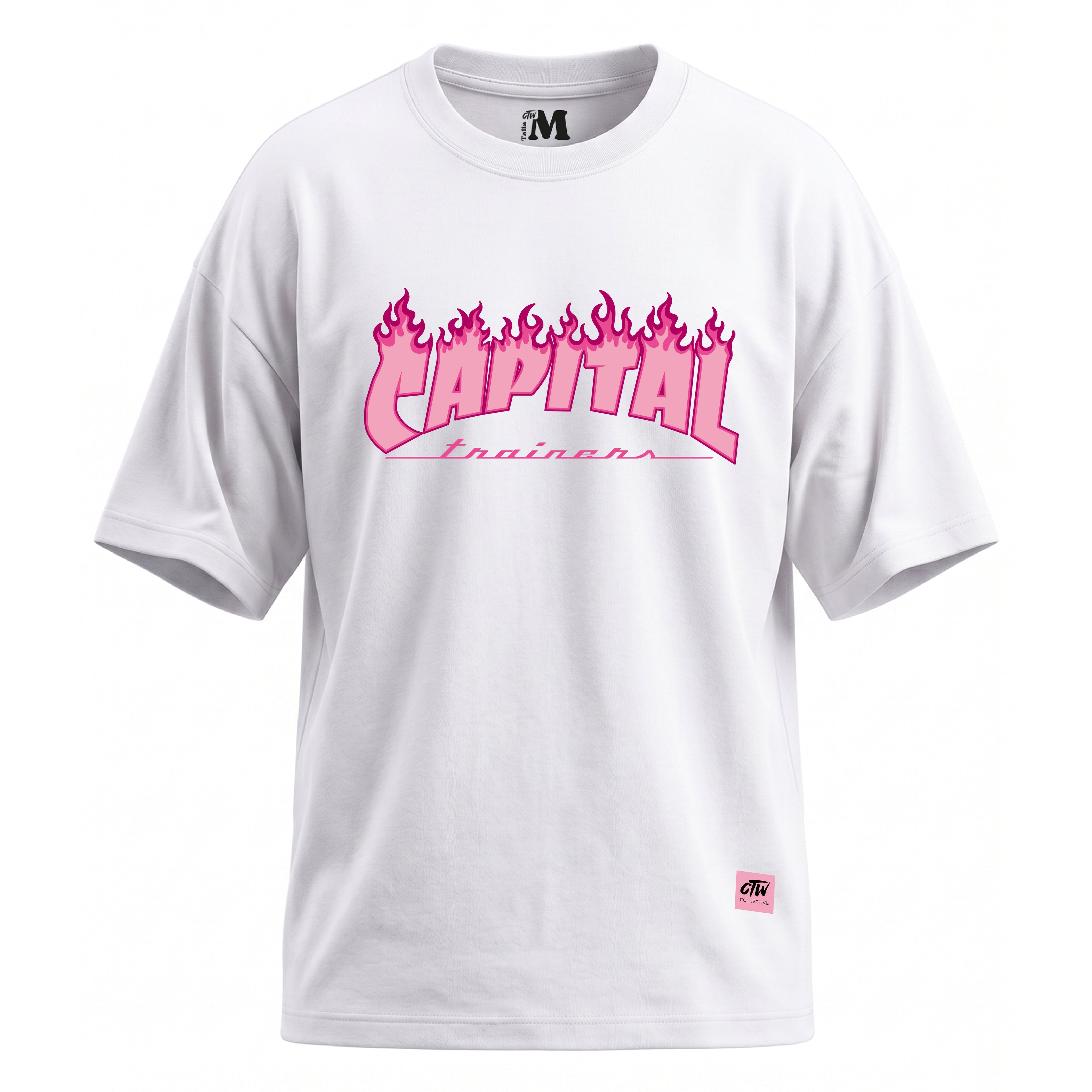OVERSIZE "FUEGOTE ROSA"