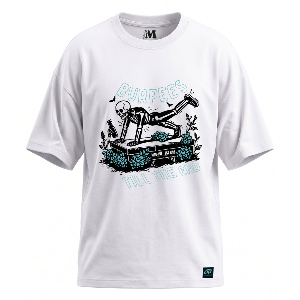 CAMISETA OVERSIZE "BURPEES"