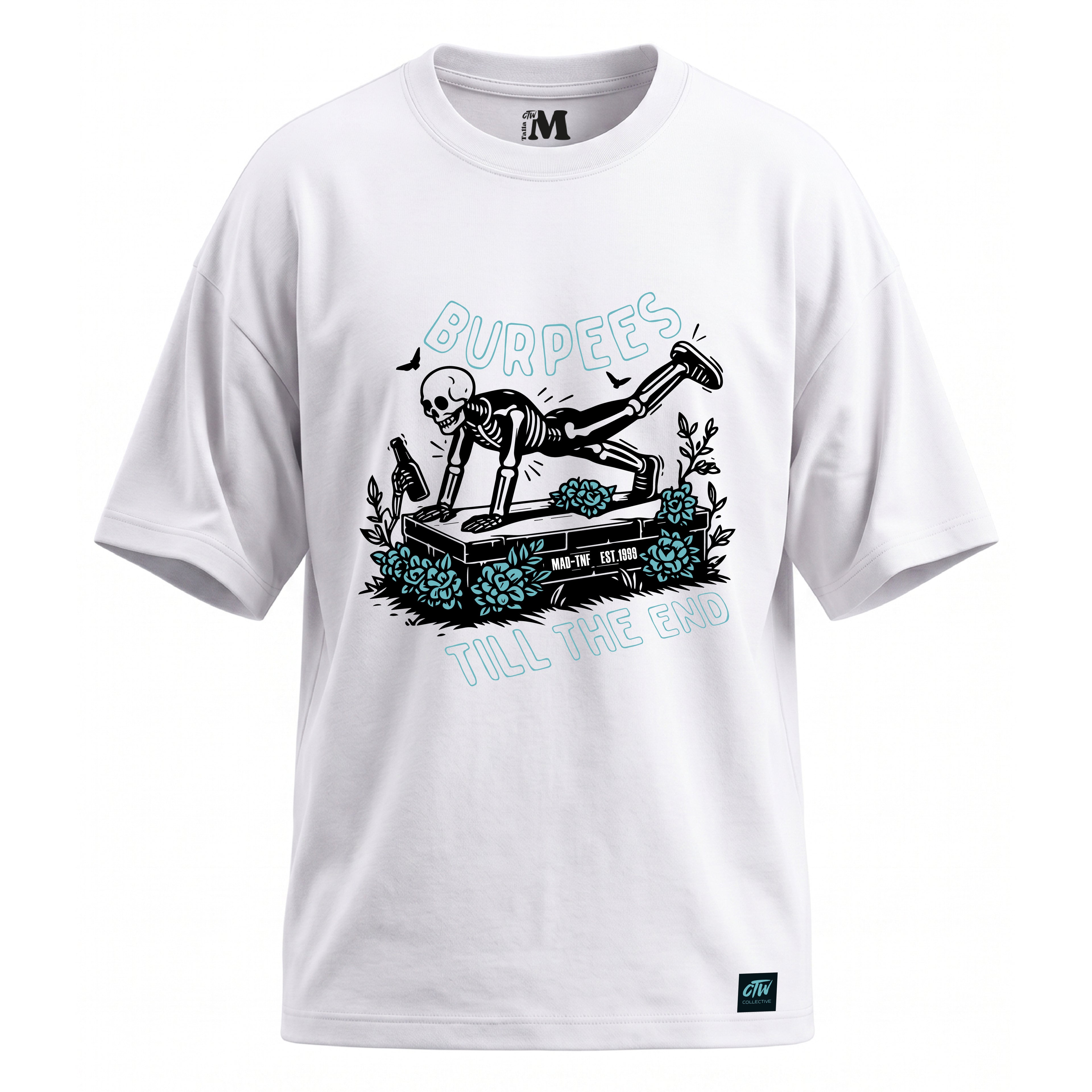 CAMISETA OVERSIZE "BURPEES"