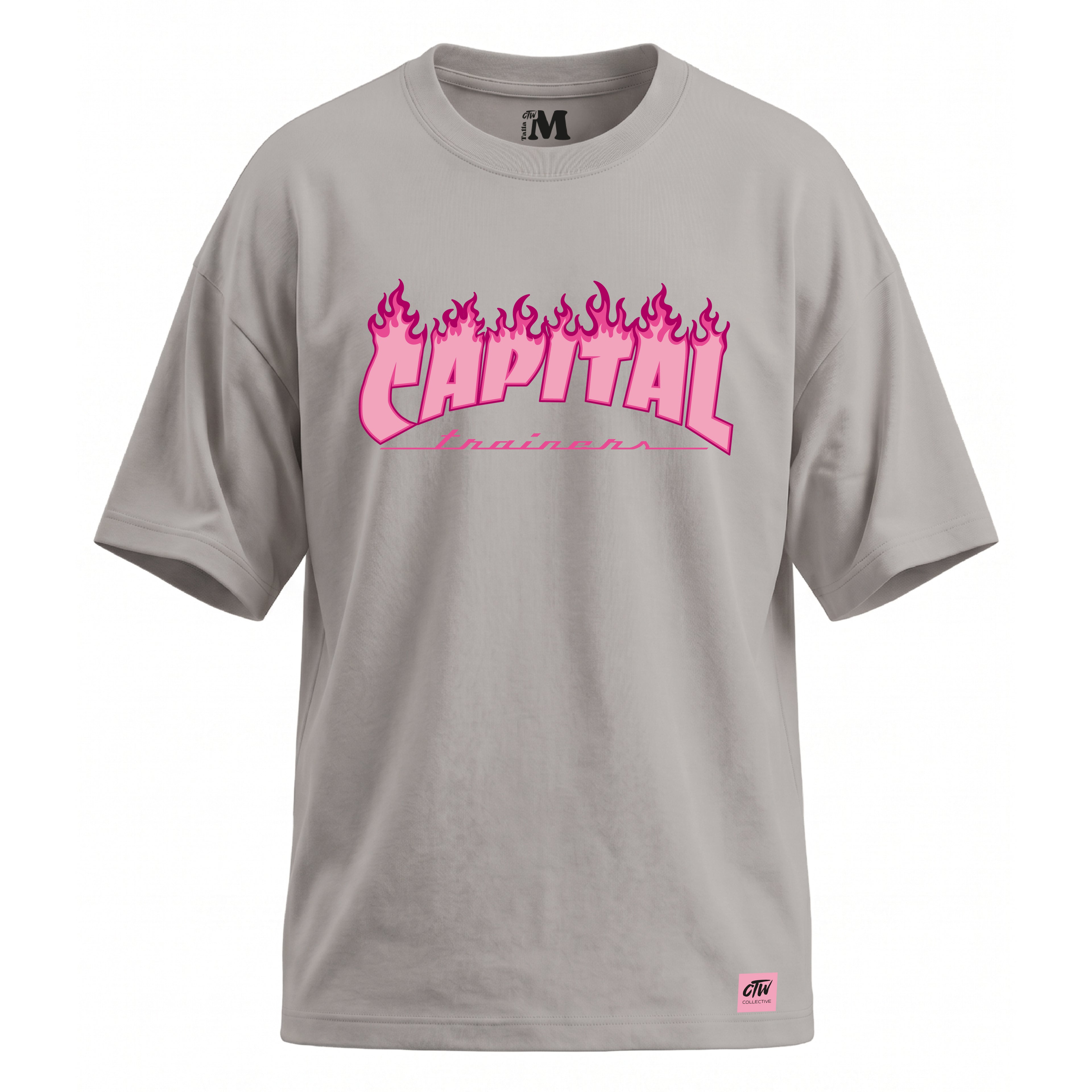 OVERSIZE "FUEGOTE ROSA"