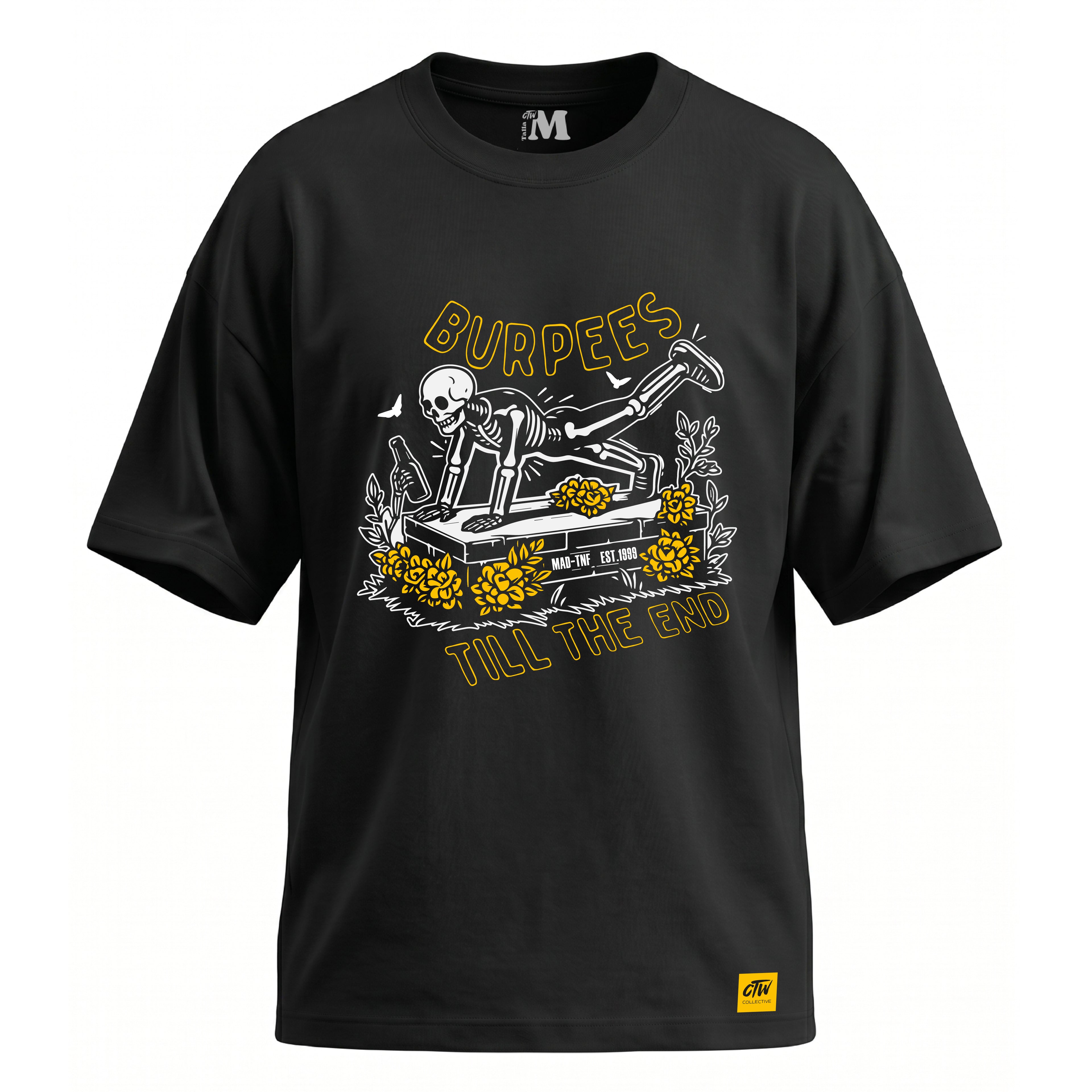 CAMISETA OVERSIZE "BURPEES"