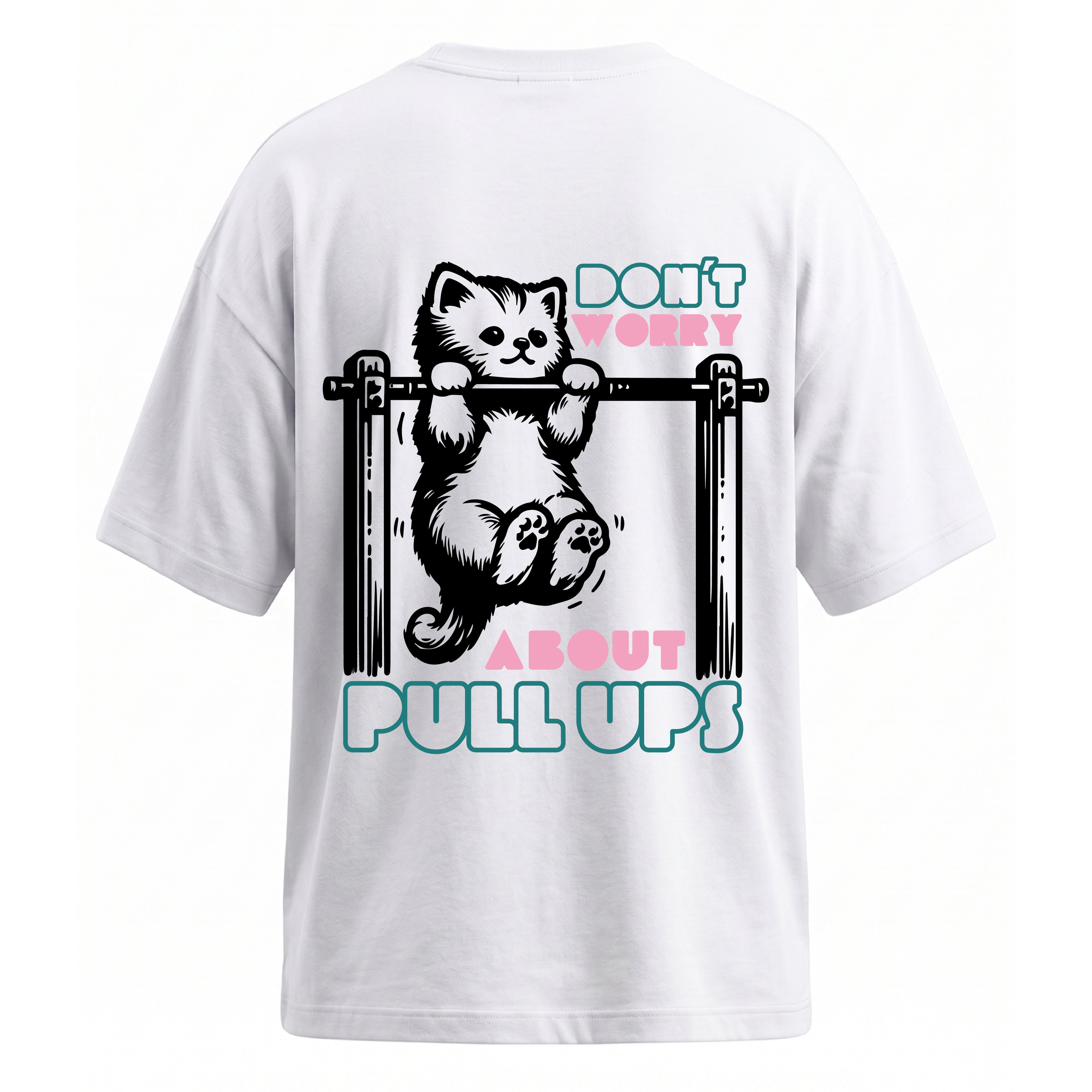 CAMISETA OVERSIZE "DONT WORRY"