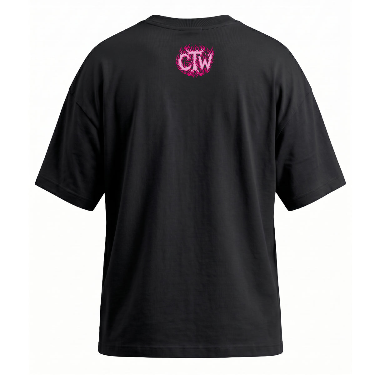 OVERSIZE "ENJOY THE WOD IN FLAMES" PINK