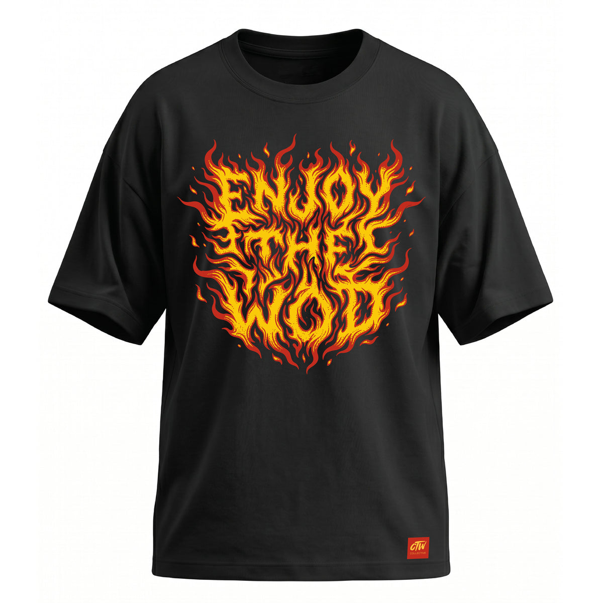 OVERSIZE "ENJOY THE WOD IN FLAMES" ORIGINAL