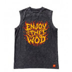 OVERSIZE SIN MANGAS "ENJOY THE WOD IN FLAMES" ORIGINAL