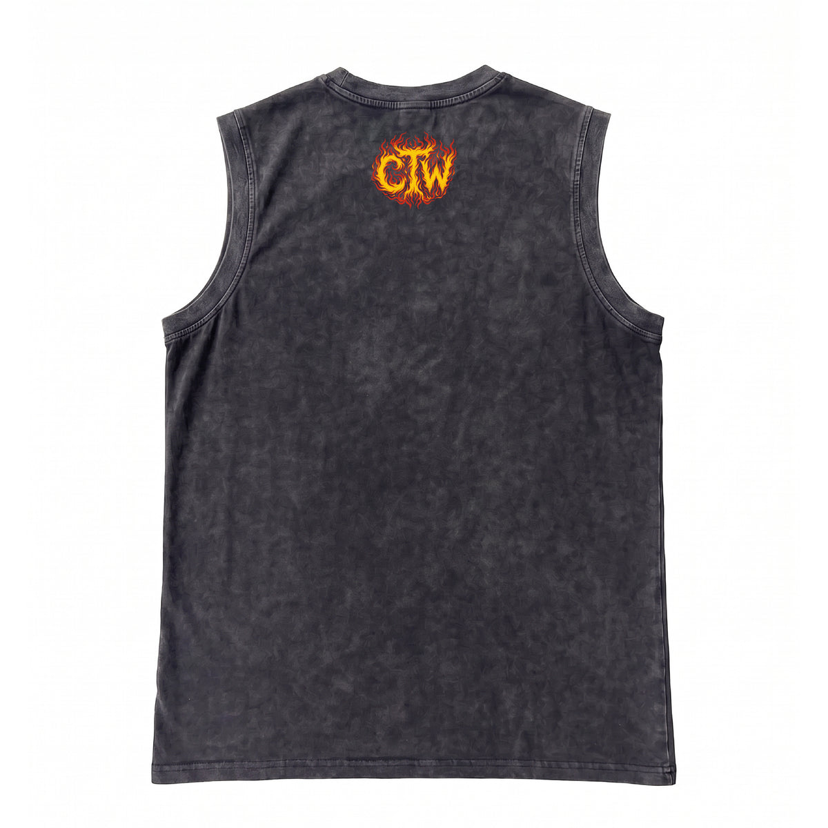 OVERSIZE SIN MANGAS "ENJOY THE WOD IN FLAMES" ORIGINAL