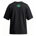 OVERSIZE "ENJOY THE WOD IN FLAMES" GREEN