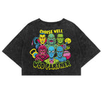 CROP TOP ACIDO "CHOOSE YOUR WOD PARTNER"