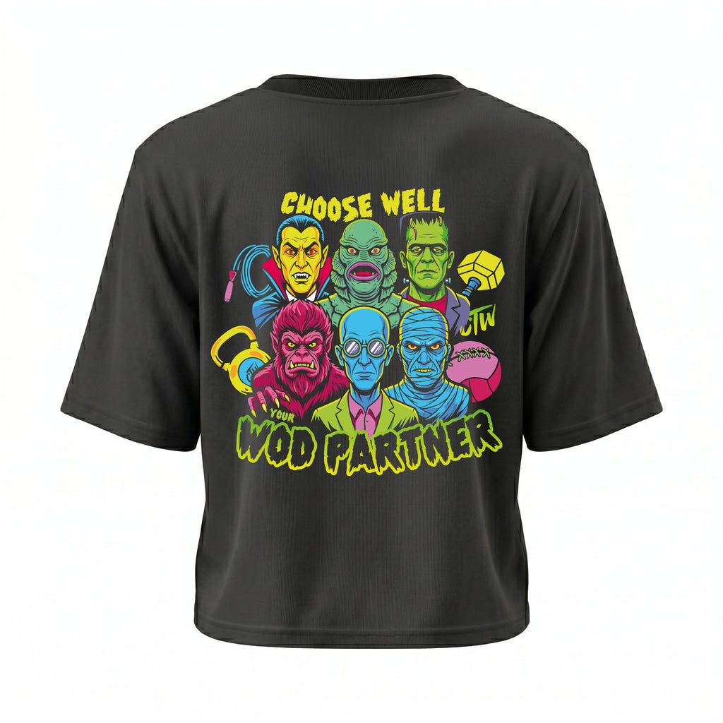 CROP TOP "CHOOSE YOUR WOD PARTNER"