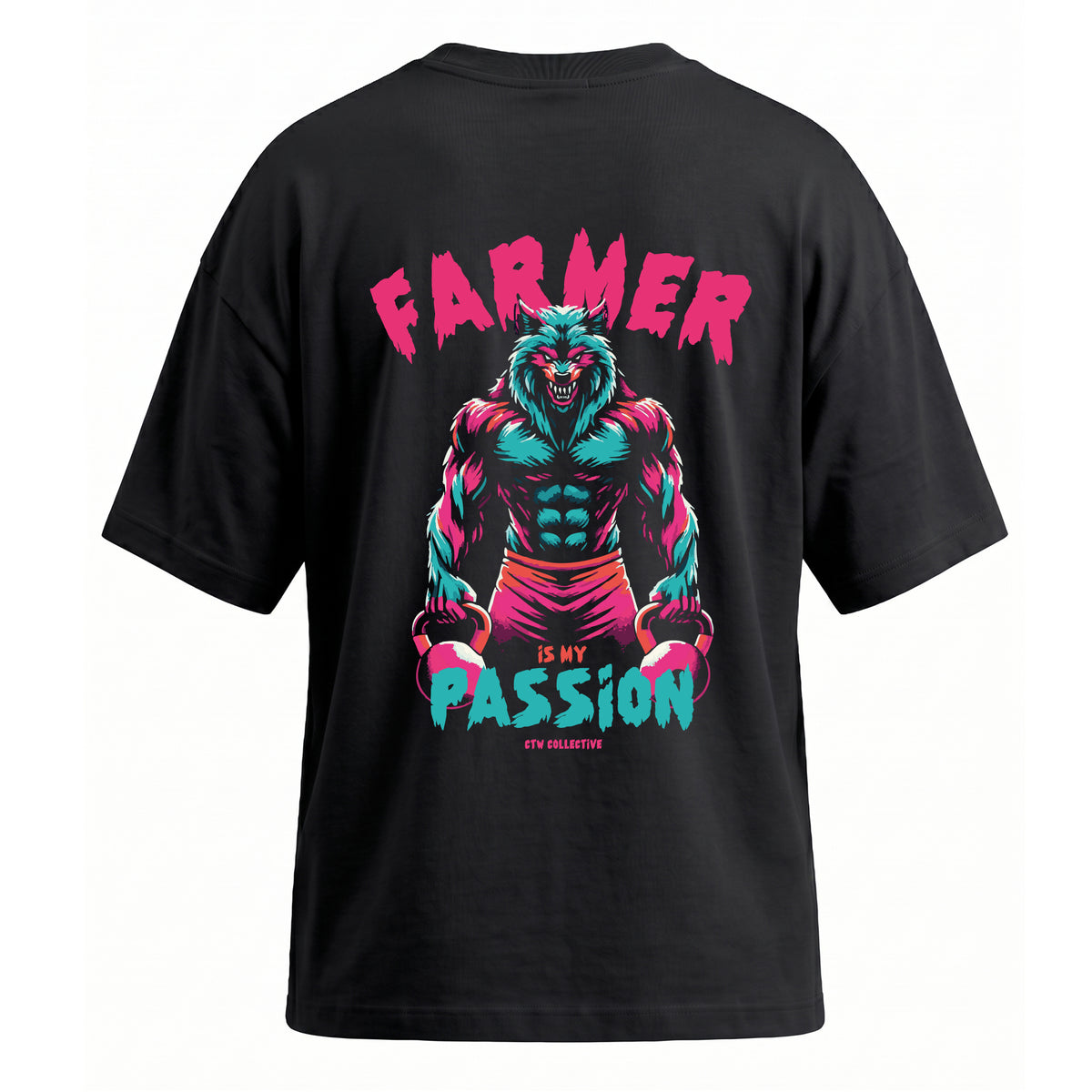 OVERSIZE "FARMER WOLF"