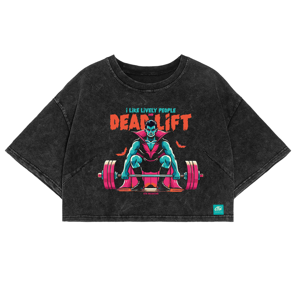 CROP TOP ACIDO "DRAKU DEADLIFT"