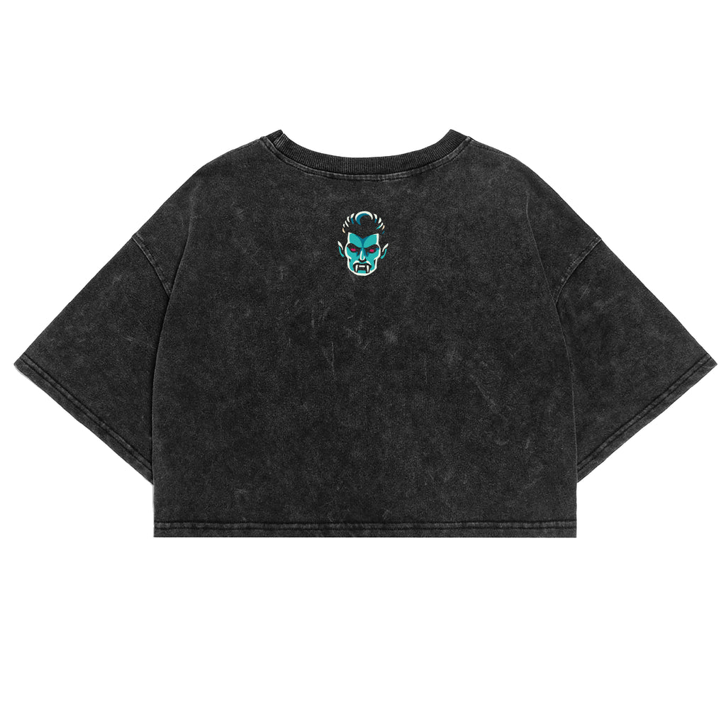 CROP TOP ACIDO "DRAKU DEADLIFT"