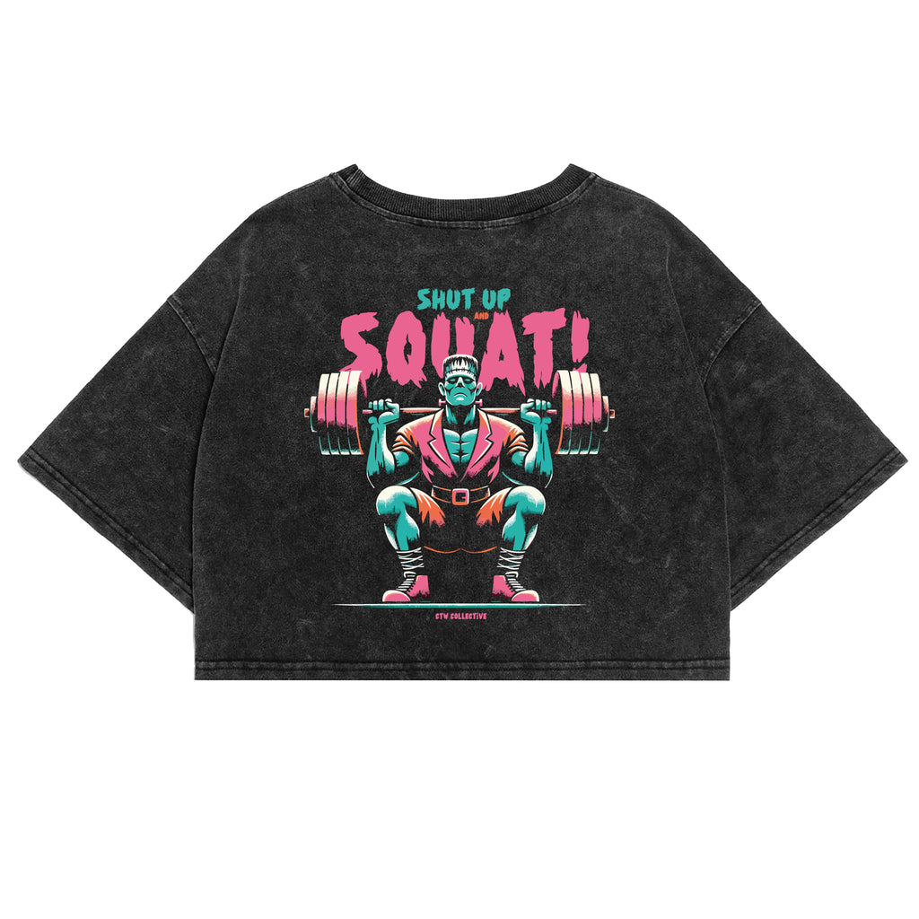 CROP TOP ACIDO "FRANKIE SQUAT"