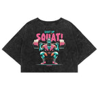CROP TOP ACIDO "FRANKIE SQUAT"